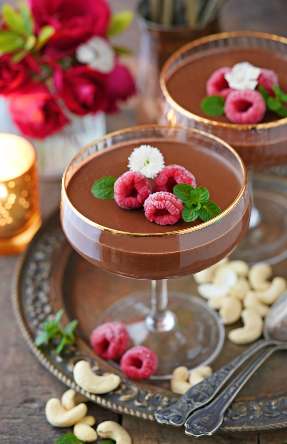 Eggfree Cashew Chocolate Pudding