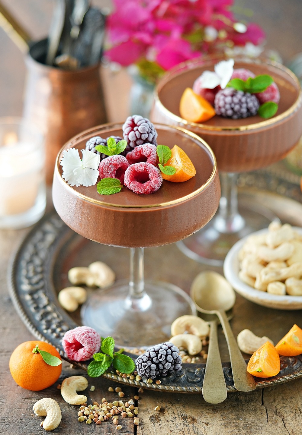 Buckwheat Groats Chocolate Pudding