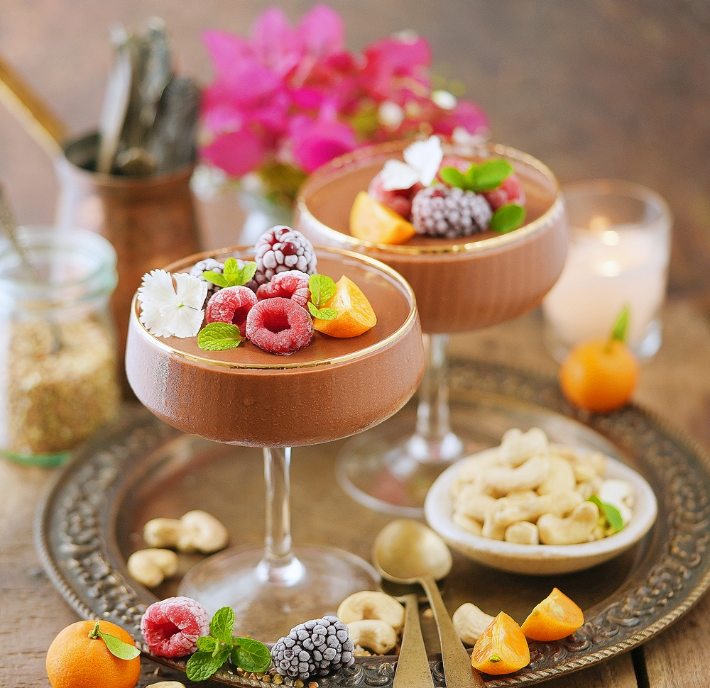 Delicious, moorish Buckwheat Chocolate Pudding with cashews & a hint of orange... gut friendly goodness! 14 Buckwheat Groats Chocolate Pudding ...with cashews and a hint of orange