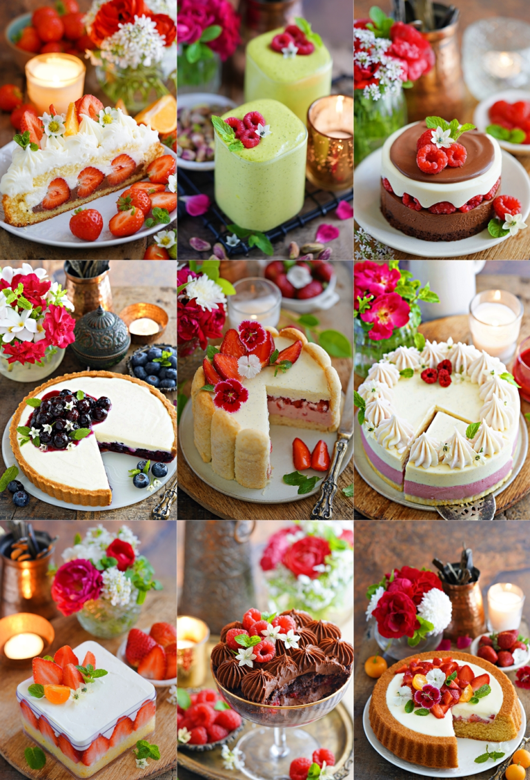 10 Pretty Eggless Spring Desserts to make now