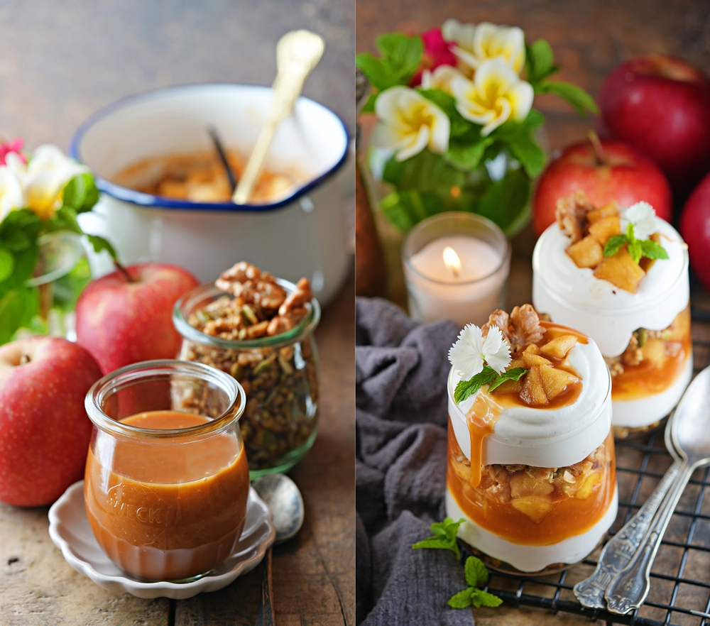 Addictive Caramel Apple Trifle ... sweetest summer dessert 16 Caramel Apple Trifle Recipe, no bake, the layers
