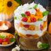 Eggless Mango Raspberry Trifle