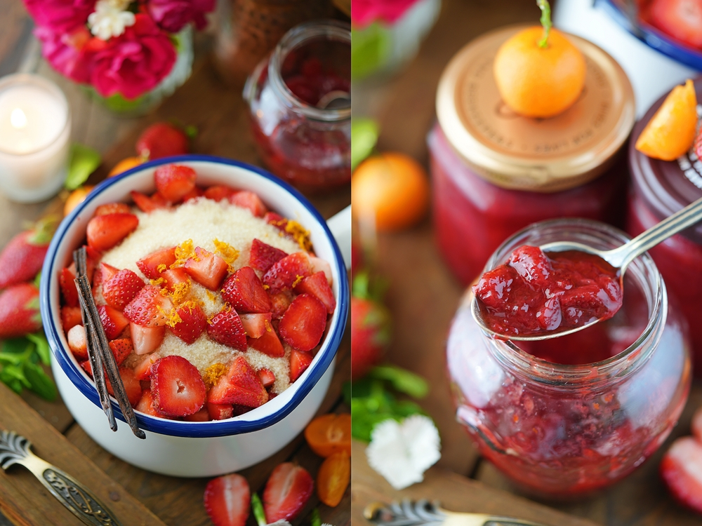 Delicious Strawberry Orange Vanilla Preserve ... so addictive and so worth it! 18 Strawberry Vanilla Orange Preserve