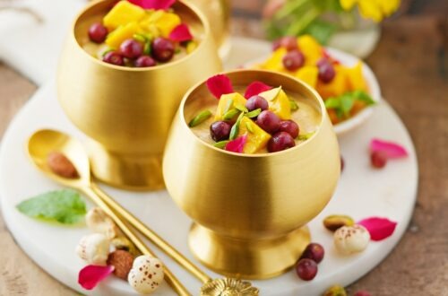 Rich & Delicious Mango Foxnut Pudding / Mango Makhana Kheer ... a nutrient dense dessert 52 Mango Foxnuts Pudding / Mango Makhana Kheer