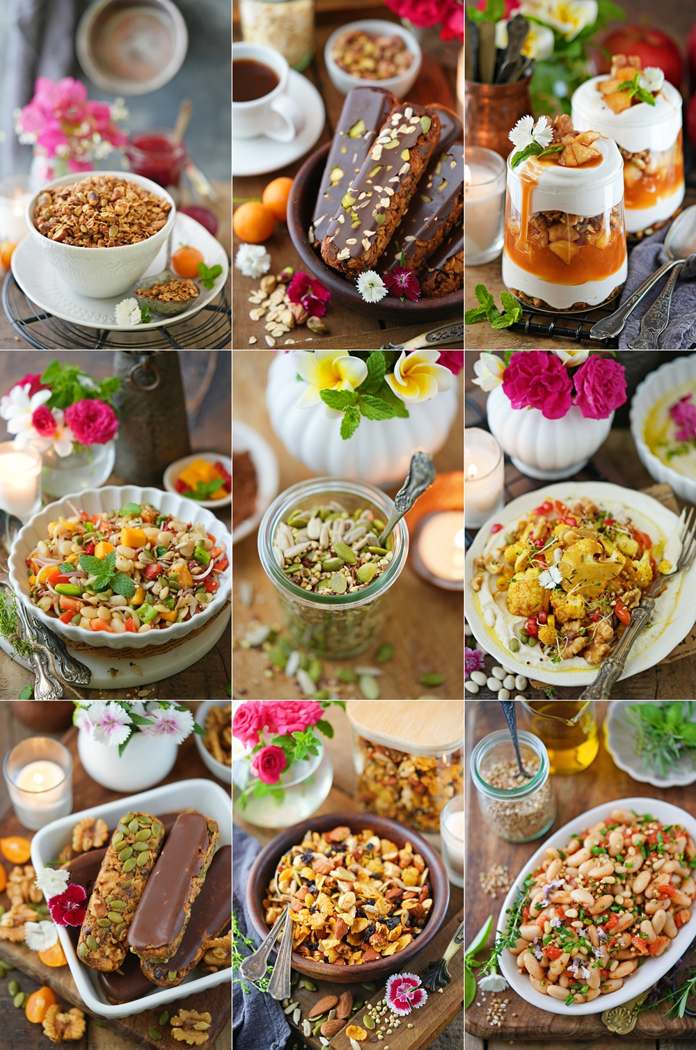 Recipes using a seed mix