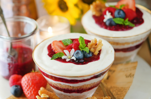 Easy Mixed Berry Walnut Verrines - Prettiest Desserts for Summer 24 Mixed Berry Walnut Verrines