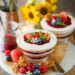 Mixed Berry Walnut Verrines