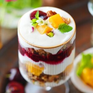 Nutty Cherry Mango GF Verrines