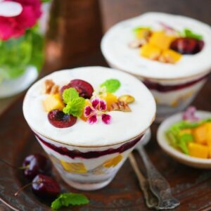 Nutty Cherry Mango GF Verrines