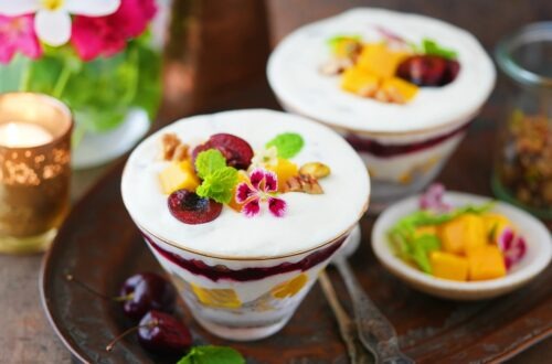 Nutty Cherry Mango GF Verrines ... too refreshing, too delicious! 6 Nutty Cherry Mango GF Verrines