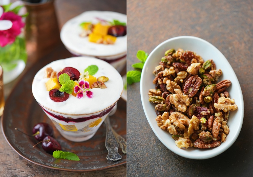 Nutty Cherry Mango GF Verrines 